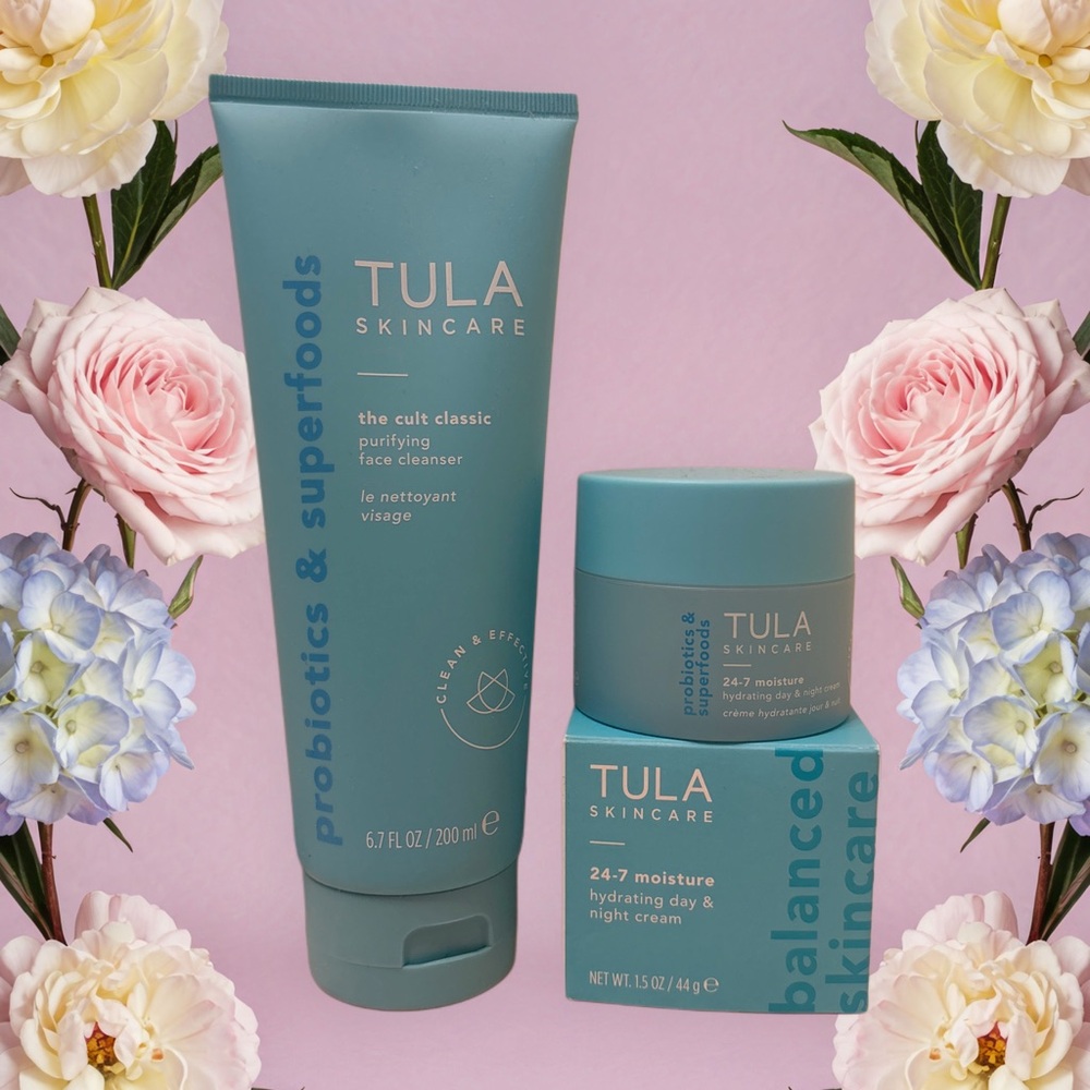 Tula Skincare the cult classic and 24-7 moisture. Brand new sealed, never used.